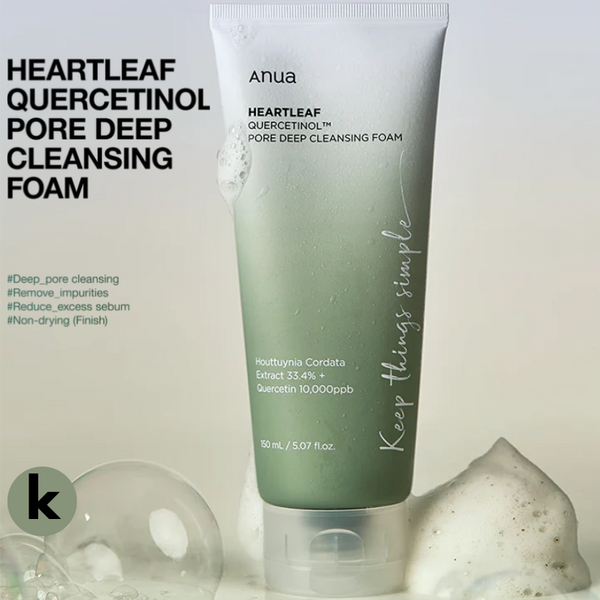Heartleaf Quercetinol Pore Deep Cleansing Foam